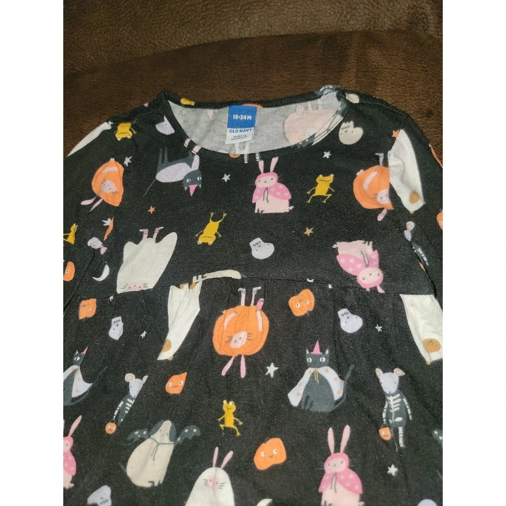 Old navy fall autumn Halloween dress size 18 24 months
